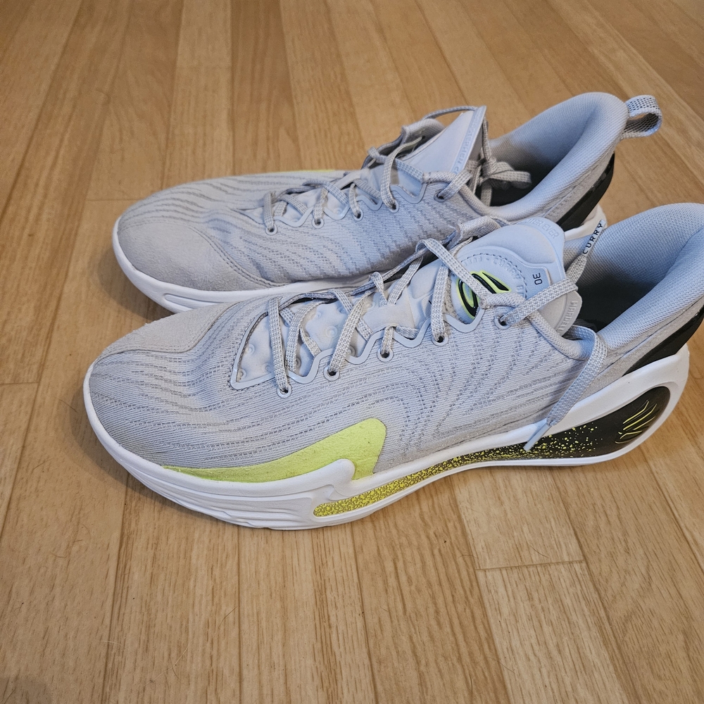 Under Armour White Athletic Shoes